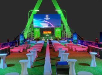 UEFA Champions League 2022 Recap – LED Experience at Tanzanite Bridge